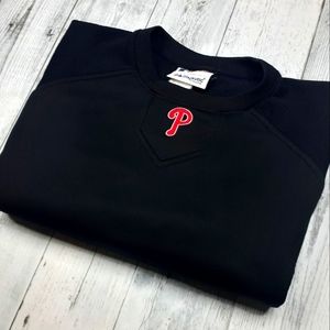 Philadelphia Phillies Majestic ThermaBase Sweathshirt Shirt Mens XL Official MLB
